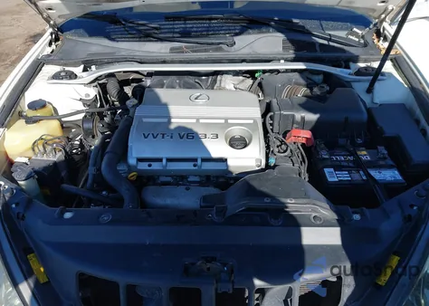 2005 Lexus Es 330 z USA, uszkodzony, nr VIN JTHBA30G855073940